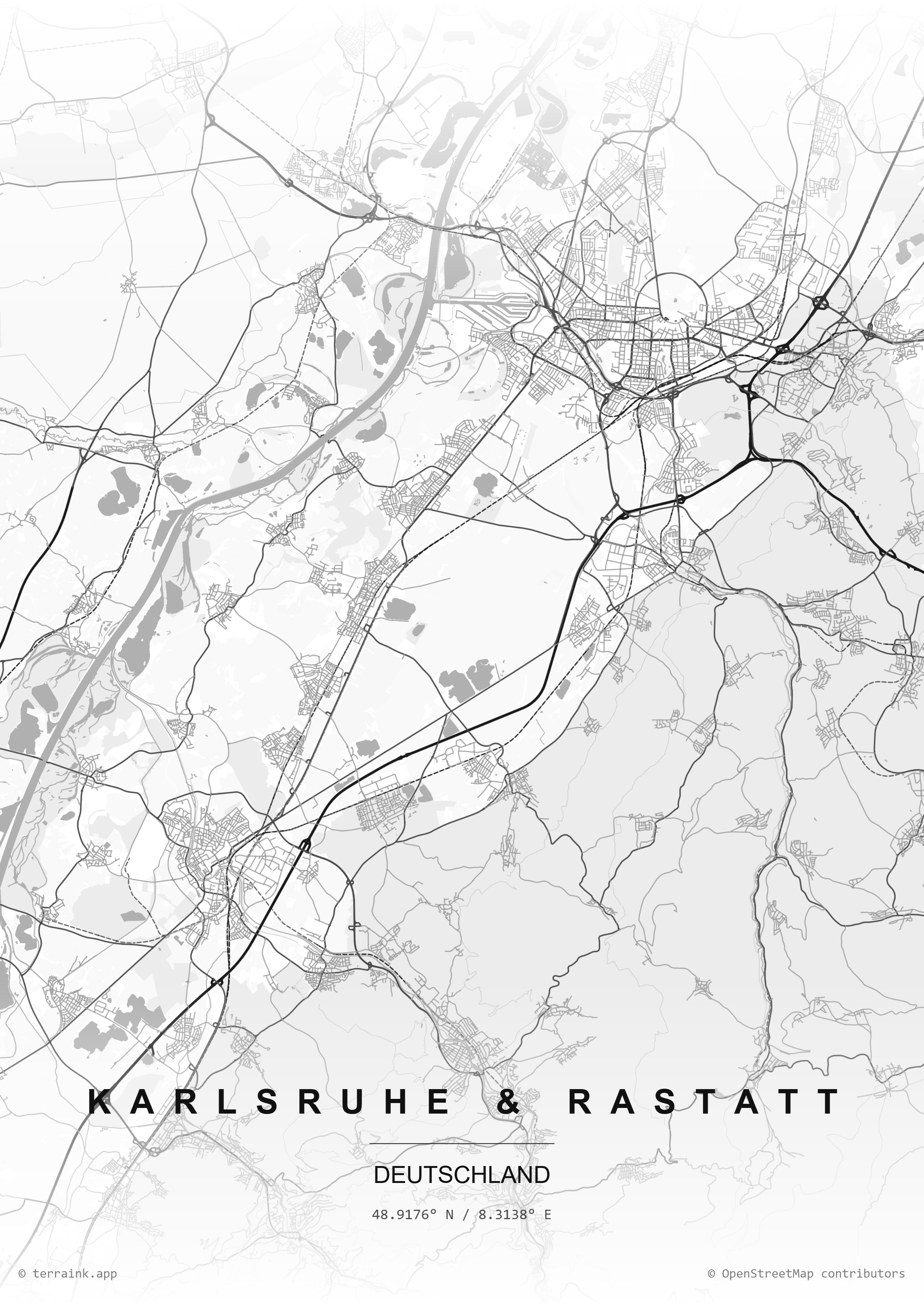 Einsatzgebiet Karlsruhe und Rastatt